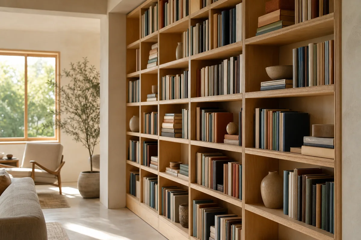 Fabriquer une bibliothèque sur mesure sans qu'elle plie